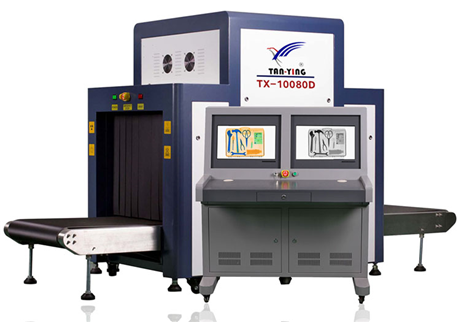 行李檢查X光機，為交通安全保駕護航。